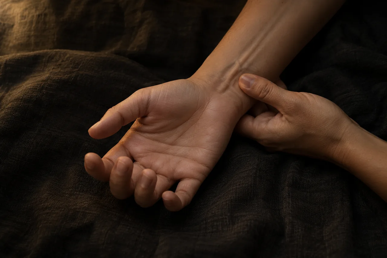 Imagen ilustrativa de molestias en la muñeca y la mano.